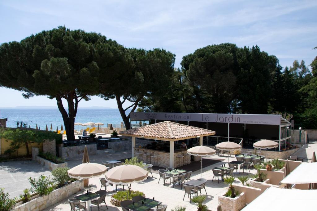 Hotel De La Plage Le Lavandou Exteriér fotografie